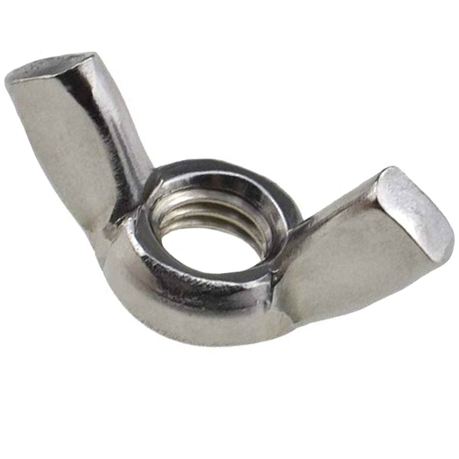 M12 Wing Butterfly Nut Stainless Steel Hand Twist Tighten Ear Hurricane Screws for Threaded Bolts – Fasteners Nuts Heavy Duty Certified Standard ISO965 DIN315 M12 Wingnuts (22.3mm x 49.4mm)