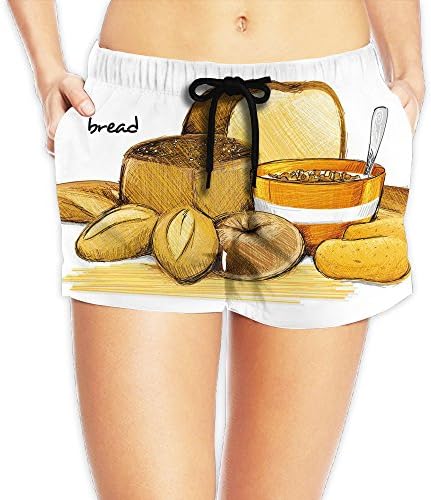 Elastic Quick-drying Board Shorts Beauty Fashionable Bread