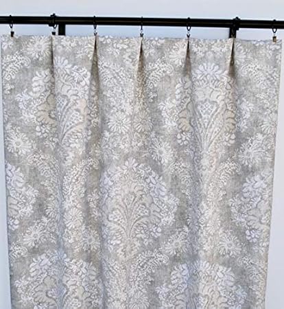 Amazon Com That Dutch Girl Magnolia Curtains Floral Beige
