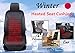 Big Ant Heated Seat Cushion, 12V Sleek Design Nonslip Car Heat Seat Cushions Cover Pad Winter Warmer - Universal Fit for Auto Supplies Home Office Chair(Black)