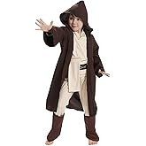 THE PIRATE KING Kids Knight Costume Tunic Hooded Robe Boys Halloween Cosplay Costume 4-14 Years