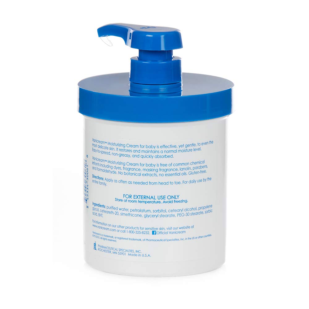 Vanicream Gentle Wash for Baby | Fragrance, Gluten and Sulfate Free | For Sensitive Baby Skin | Dermatologist Tested | 8 Oz with Pump: Industrial & Scientific