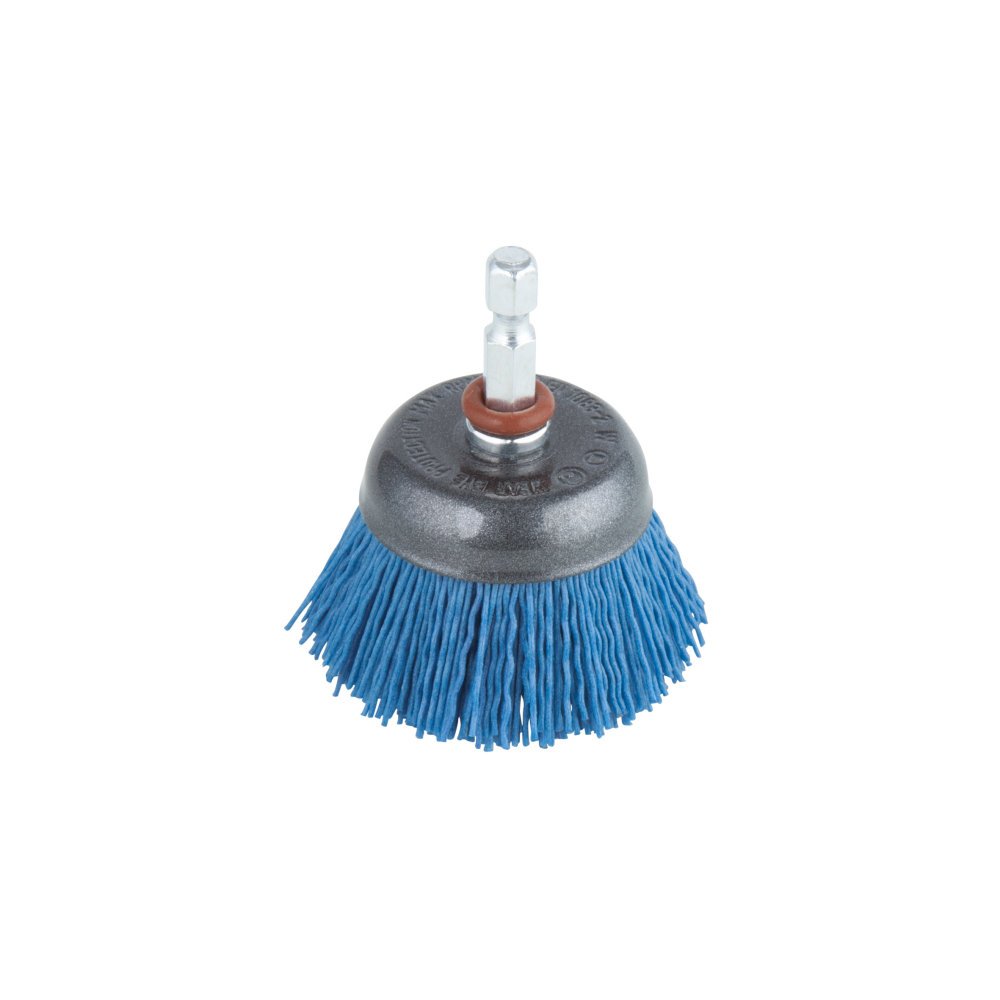 wolfcraft Nylon Wire Cup Brush, soft I 2728000