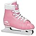 Lake Placid Starglide Girl's Double Runner Figure Ice Skate, Pink/White, Y10