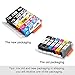 Kingway PGI-225 CLI-226 Compatible Canon 225 226 Ink Cartridge (with Grey) Compatible with Canon Pixma MG6120 MG8120 Inkjet Printer (5LBK+3SBK+3C+3M+3Y+3GY)