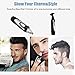 ETTG Nose Hair Trimmer,2 in 1 Hair Trimmer for Men Electric Painless Nose Ear Eyebrow Facial Hair Removal for Women,IPX7 Waterproof Hair Clippers-Battery-Operated