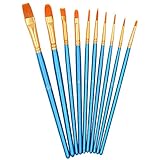 Acrylic Paint Brush Set, 2 Packs / 20 pcs 10