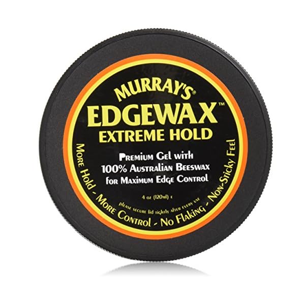 Murray's Edge Wax Extreme Hold, 4 Ounce (952881_SML) Black Hair Information