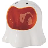Fun Express Ghost Shaped Ceramic Candy Dish, 6 3/4
