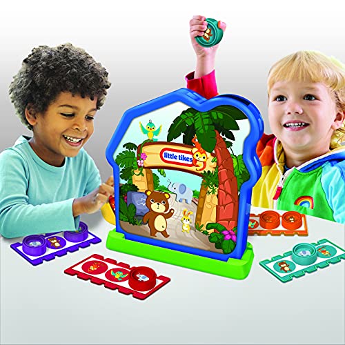 Little Tikes Animal Zoo Bingo MultiPlayer Kids Game, Multicolor