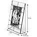 Clear Glass Picture Frame 5x7 Photo Display Desk Accessories Tabletop Home Décor Family Wedding Anniversary Engagement Graduation Gift J Devlin Pic 112 Series