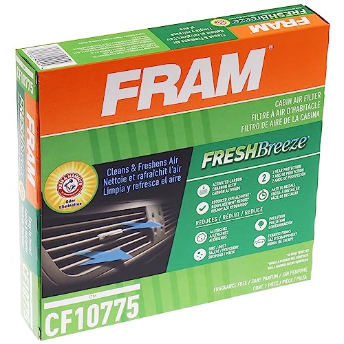 FRAM Fresh Breeze Cabin Air Filter Replacement for Car Passenger