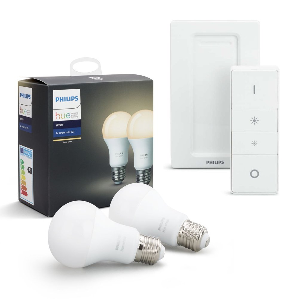 Leuchtmittel Philips Hue Einsteiger-Set/Erweiterungs-Set 2 x Hue