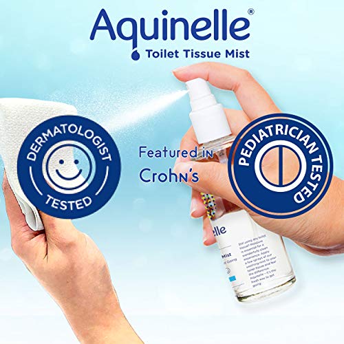 Aquinelle Toilet Tissue Mist, Eco-Friendly & Non-Clogging Alternative to Flushable Wipes Simply Spray On Any Folded Toilet Paper (8.25 oz Island Mist) - Thumbnail 7