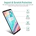 OnePlus 5T Screen Protector - [2 PACK] ICHECKEY [Full Adhesive] [2.5D Full Coverage ] Tempered Glass Screen Cover Shield for OnePlus5T - Black
