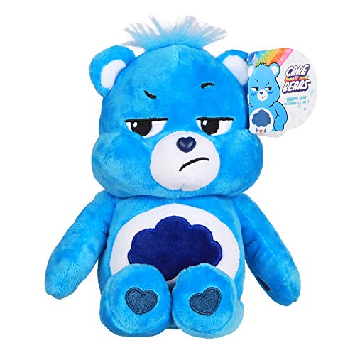 care bears grumpy bear bean plush, 9 inches , blue