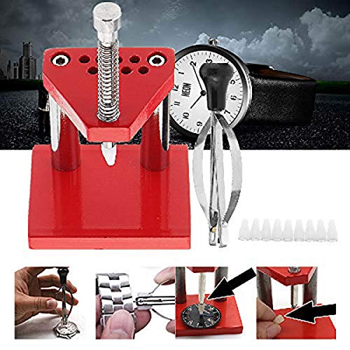 OTOOLWORLD Watchmaker Watch Hand Presto Presser Lifter Puller Plunger Remover set Fitting Repair Tools