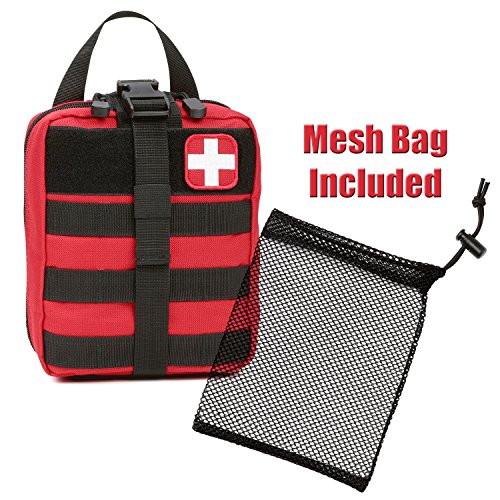 Orca Tactical MOLLE RipAway EMT Medical First Aid Pouch (Bag Only) (Red) Pricepulse