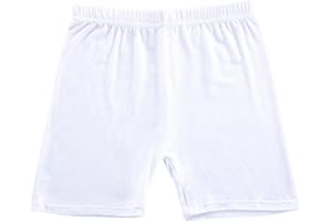 Girls Cartwheel Shorts Kids Basic Cotton Athletic Biker Shorts for Under Dresses Toddler Underwear Dance Short Leggings