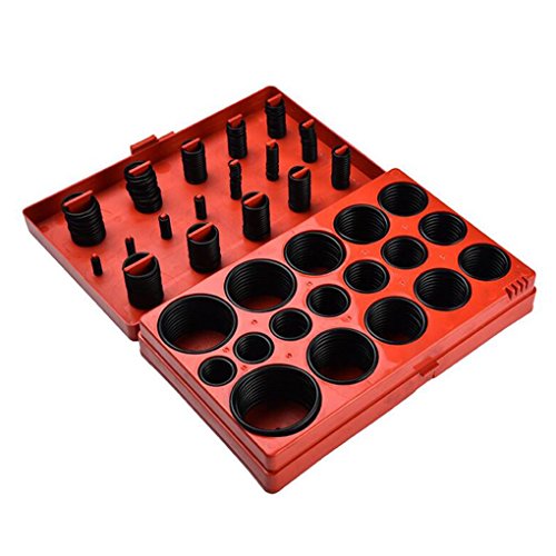 419Pcs Rubber O Ring Oring Repair Fix Box Nitrile Rubber Seal Plumbing Gasket Garage Assortment Set Stevlogs