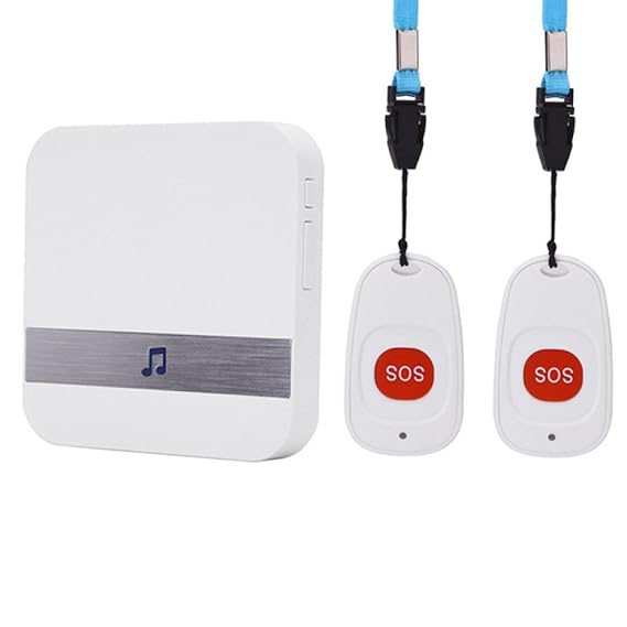 GEXING GEHEN Weckruf-Klingelnklingeln-Anrufnotwartsmittelabzugsleine Der Wechselsprechanlage-medizinischen Station Drahtlos,W