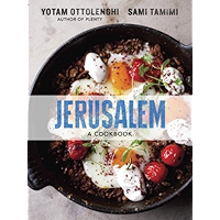 Jerusalem: A Cookbook book cover Jerusalem: A Cookbook book cover