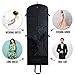 SAY HO UM Trifold 66 Inch Women Travel Garment Bag With 7 pockets | Extra Long Wedding Dress, Formal, Evening, Ball Gown | Hanging, Breathable, Foldable | Full Length Traveling Clothes Carry On