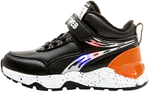 YOUWEB Kid Electronz Strap Arch Support Athletic Sneaker shoes(Little Kid/Big Kid)