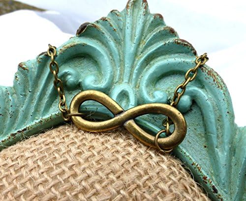 Bronze metal Unity symbol charm and chain bracelet. Fashion, Accessories. Handmade jewelry, jewellery.