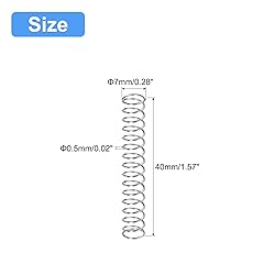 uxcell Compression Spring, 5Pcs 304 Stainless