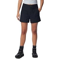 Columbia Women's Anytime Casual Shorts – UPF 50 Sun Protection, Stain Resistant (Dark Nocturnal, X-Small, 7" Inseam)