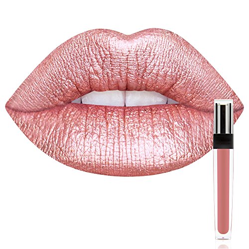 Mlmsy ultra metallic lip matte perlees lipstick blondie metallic