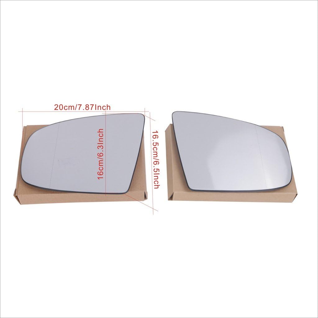 Heated Wing Mirror Glass for X5 X6 E70 E71 E72 with part number Left And Right 51167174981