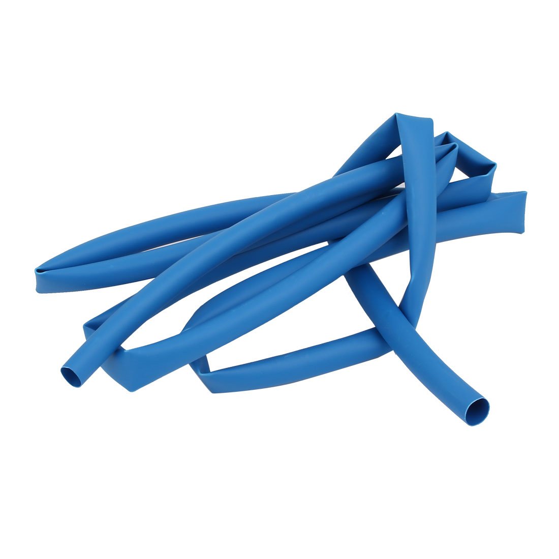 Sourcingmap 1M Length Inner Dia 6mm Polyolefin Insulation Heat Shrinkable Tube Wrap Blue