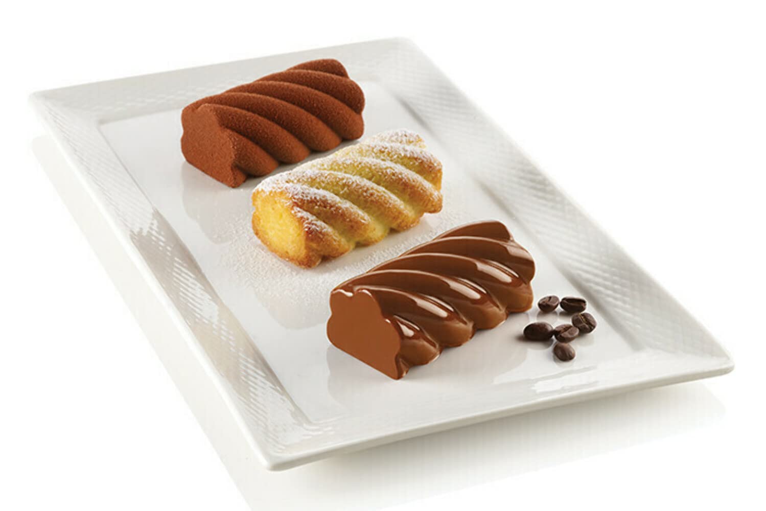 Silikomart - Swing - Silicone Mould 80 MM x 45 MM H 35 MM