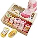 5pair Baby Girls Toddler Animal Cotton Anti Non-Skid Slip Crew Socks 0-12 Month