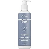 Unscented Magnesium Lotion for Sleep & Leg Cramps, Suitable for Sensitive Skin, Helps with Muscle Relaxation, Soothes Tired Legs & Foot Aches and Supports Restful Nights, 8 fl oz by M3