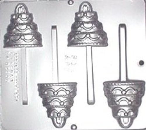 Wedding Cake Lollipop Chocolate Candy Mold Wedding Shower 668
