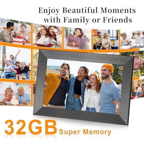 [Birthday Gift] QCREA Digital Picture Frame 10.1" Digital Photo Frame