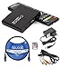 Micca Speck G2 1080p Full HD Ultra Portable Media Player Bundle with 16GB SDHC Memory Card, and Blucoil 8-FT HDMI Cable