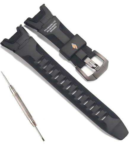 paw-1300 prg-110 prw-1300 prw-1300j バンド Resin Watch Band Replacement for Casio PRG-110C PRW-1300 PAW-1300