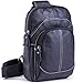 Genuine Leather Shoulder Sling Backpack Bag Unisex Outdoor Crossbody Sling Pack Sport Daypack