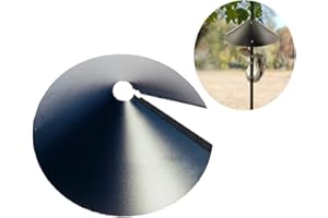 ACGARDEN Proof Baffle, Wrap Around Squirrel Baffle, Squirrel Guard for Bird Feeder Pole. (14)