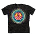 The Mountain Men's Peace Tie Dye T-Shirt Black M
