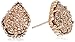 Kendra Scott Tessa Stud Earrings for Women, Fashion Jewelry, Rose Gold-Plated Brass, Rose Gold-Plated Drusy