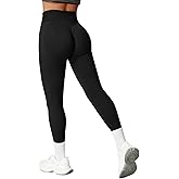IUHGNEHS Scrunch Butt Lifting Leggings for Women Impact Gym Seamless Workout Leggings Tummy Control Yoga Pants