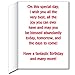 VictoryStore Jumbo Greeting Cards: Giant 70th Birthday Card (presents and Balloons), 2' x 3' card with envelope