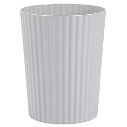 JiatuA Small Trash Can Plastic Wastebasket Round