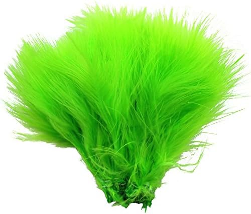 Spirit River Strung Marabou FL CHARTREUSE 4.5 IN
