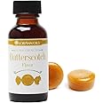 LorAnn Oils Super Strength Flavoring - Used For Candy Making, Flavoring Extracts, Baking, Hard Candy, & Flavor Oils - Bold, Natural Flavors 4X Stronger Than Extracts, Butterscotch, Pack of 4, 1 fl oz